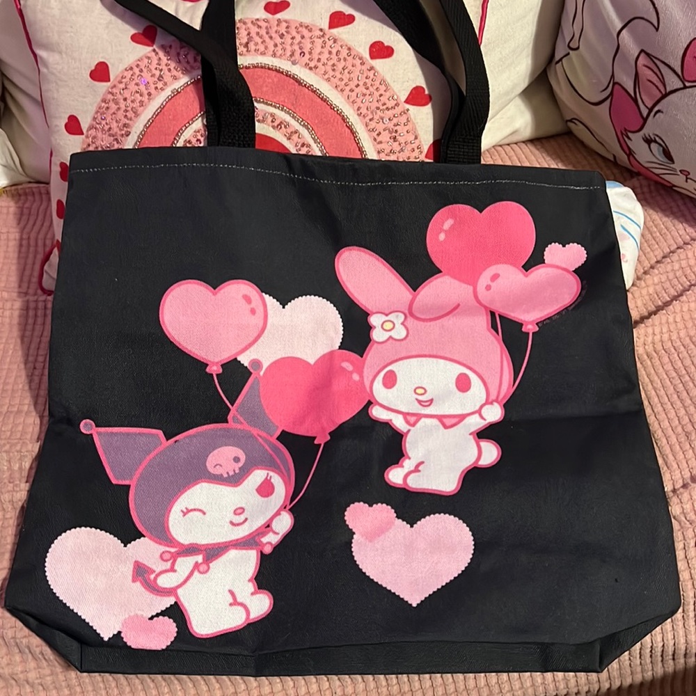 Portafoglio Kuromi E My Melody Carino - Mini Portamonete In Tessuto Morbido Per Ragazze